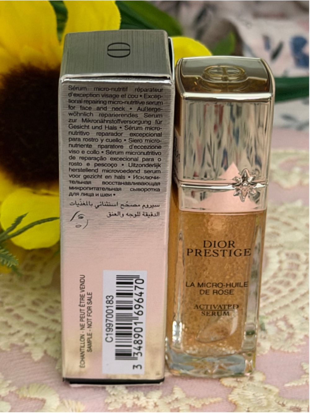 Women's Dior Prestige La Micro-Huile de Rose Activated Serum - Picture 3 of 7